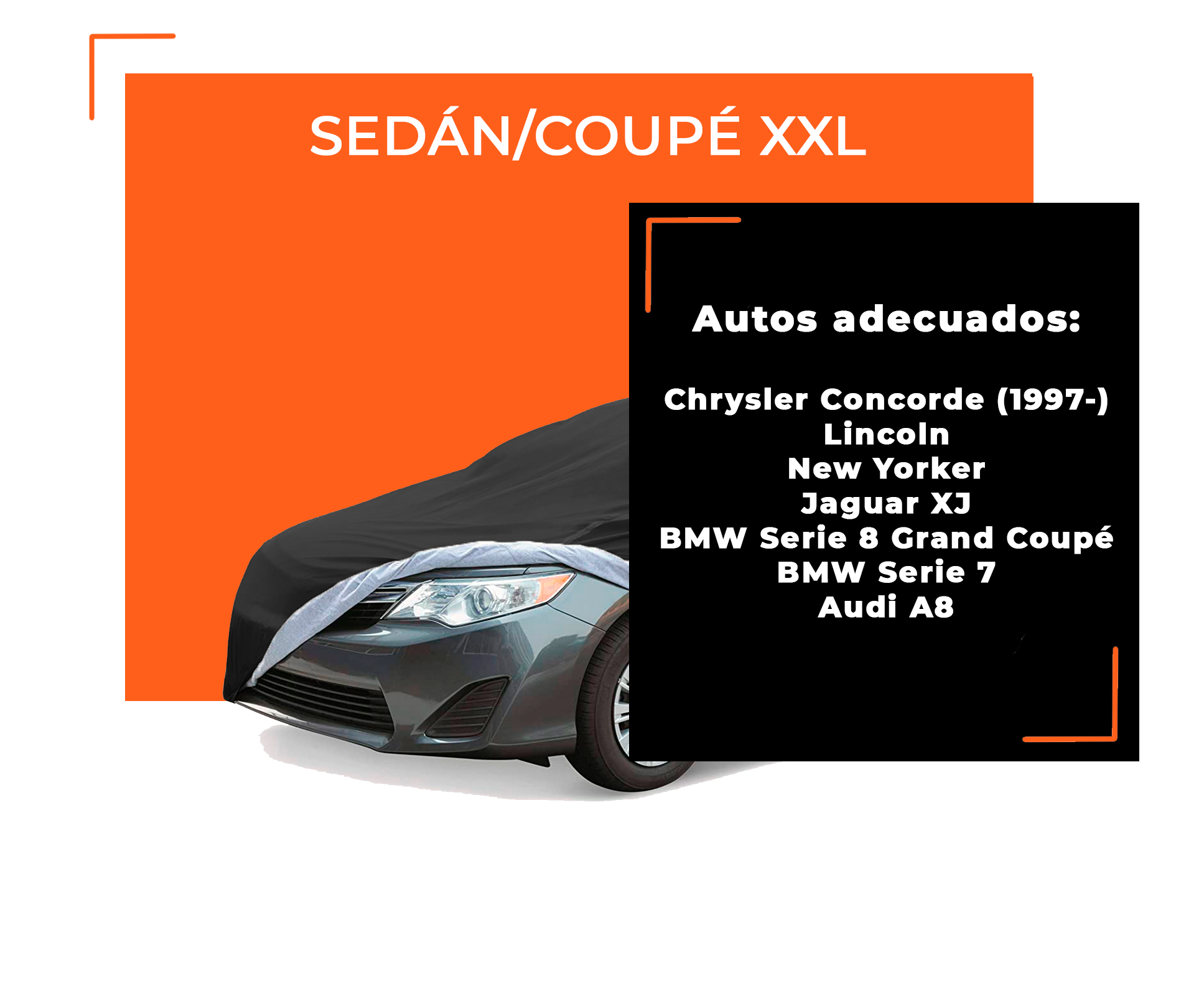 Foto 2 | Funda para Auto Sedán Super Útil Sg2 Impermeable