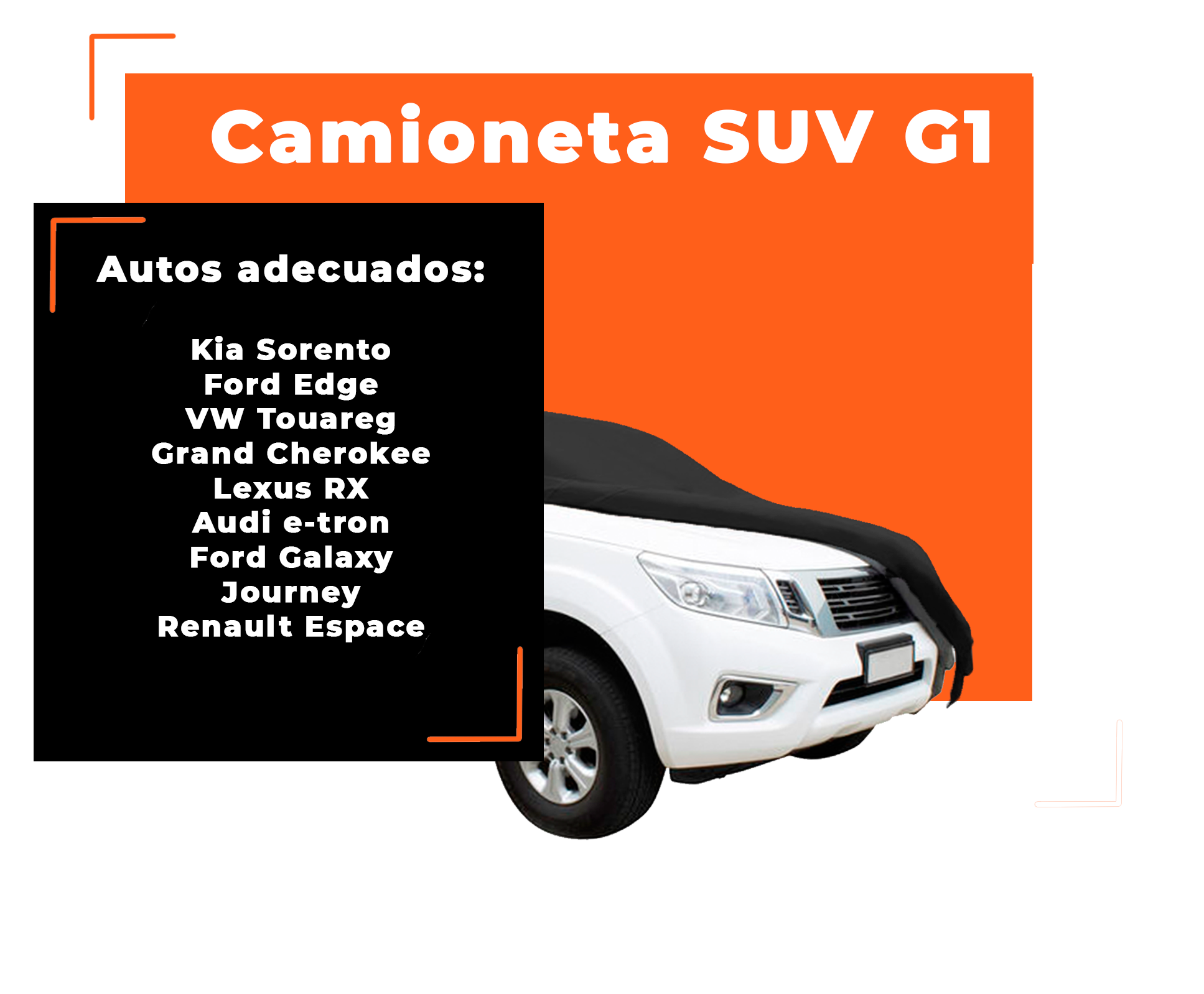 Foto 2 | Funda para Camioneta Suv  Super Útil  Ug1 Impermeable
