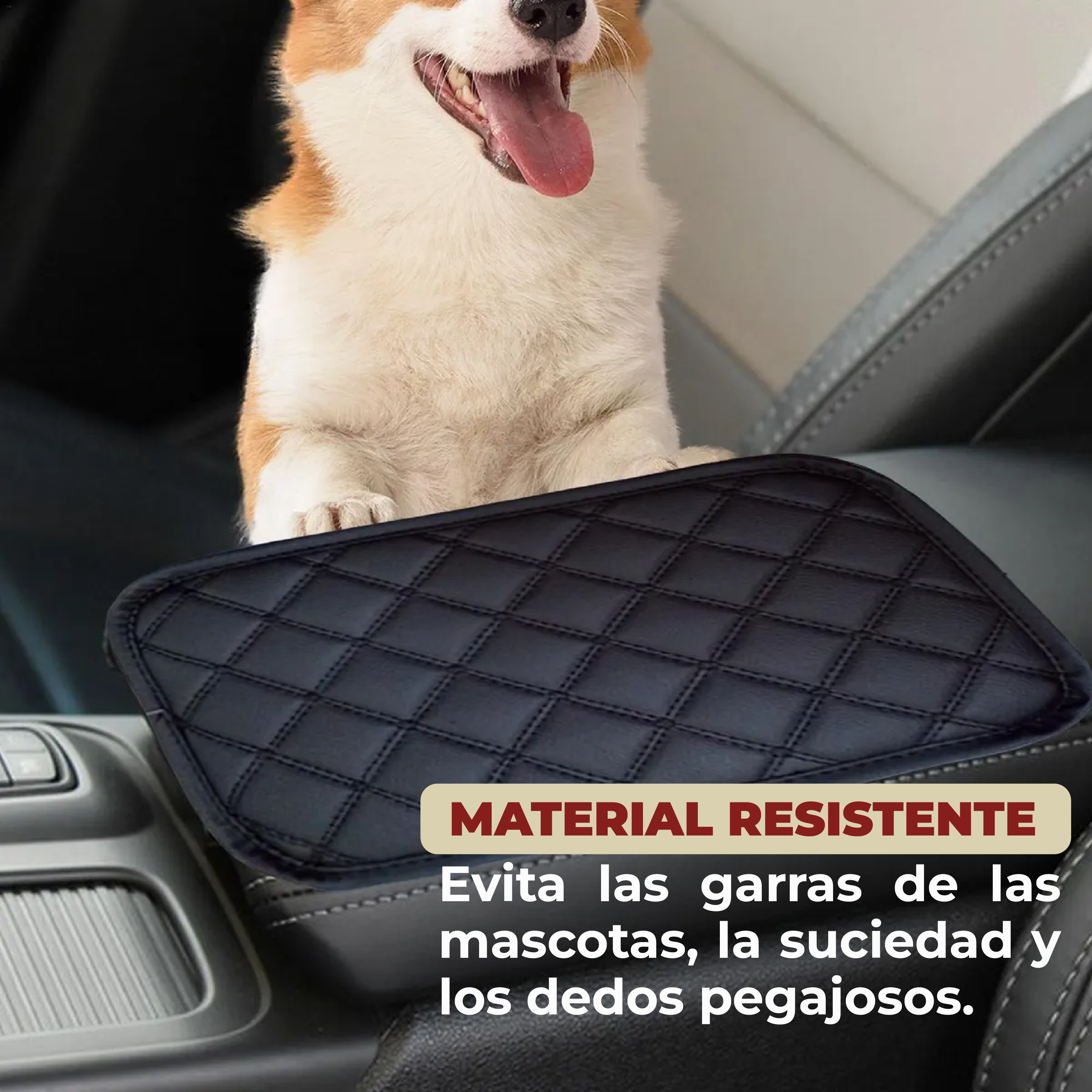 Foto 7 pulgar | Funda Protectora para Descansabrazos de Auto