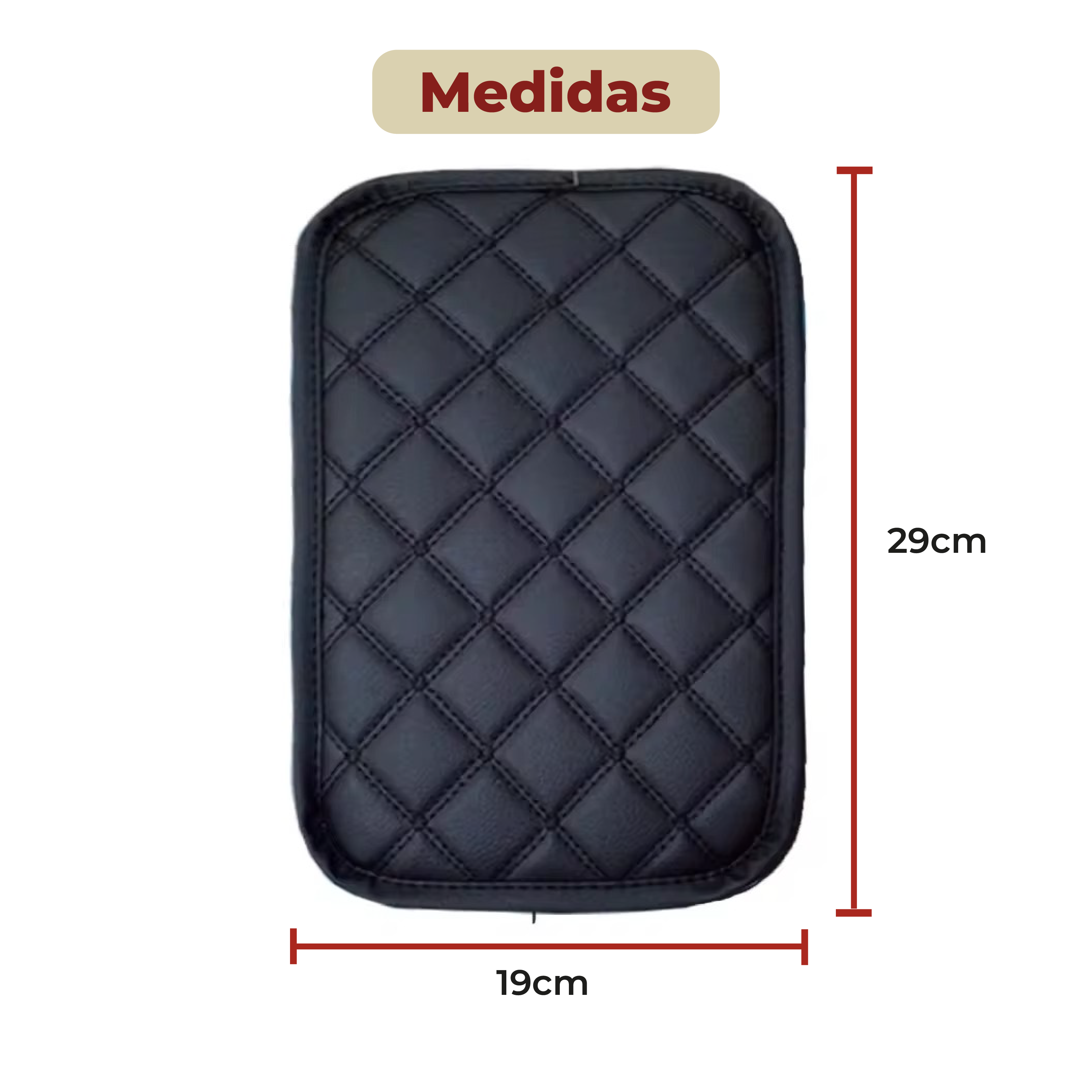 Foto 8 pulgar | Funda Protectora para Descansabrazos de Auto