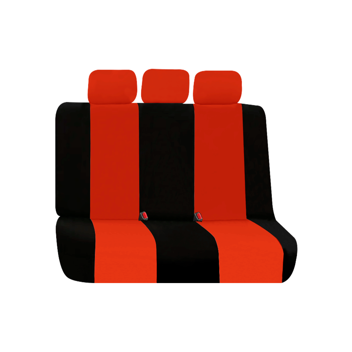 Funda Linium para Asientos Traseros de Automóvil Coche Universal Roja