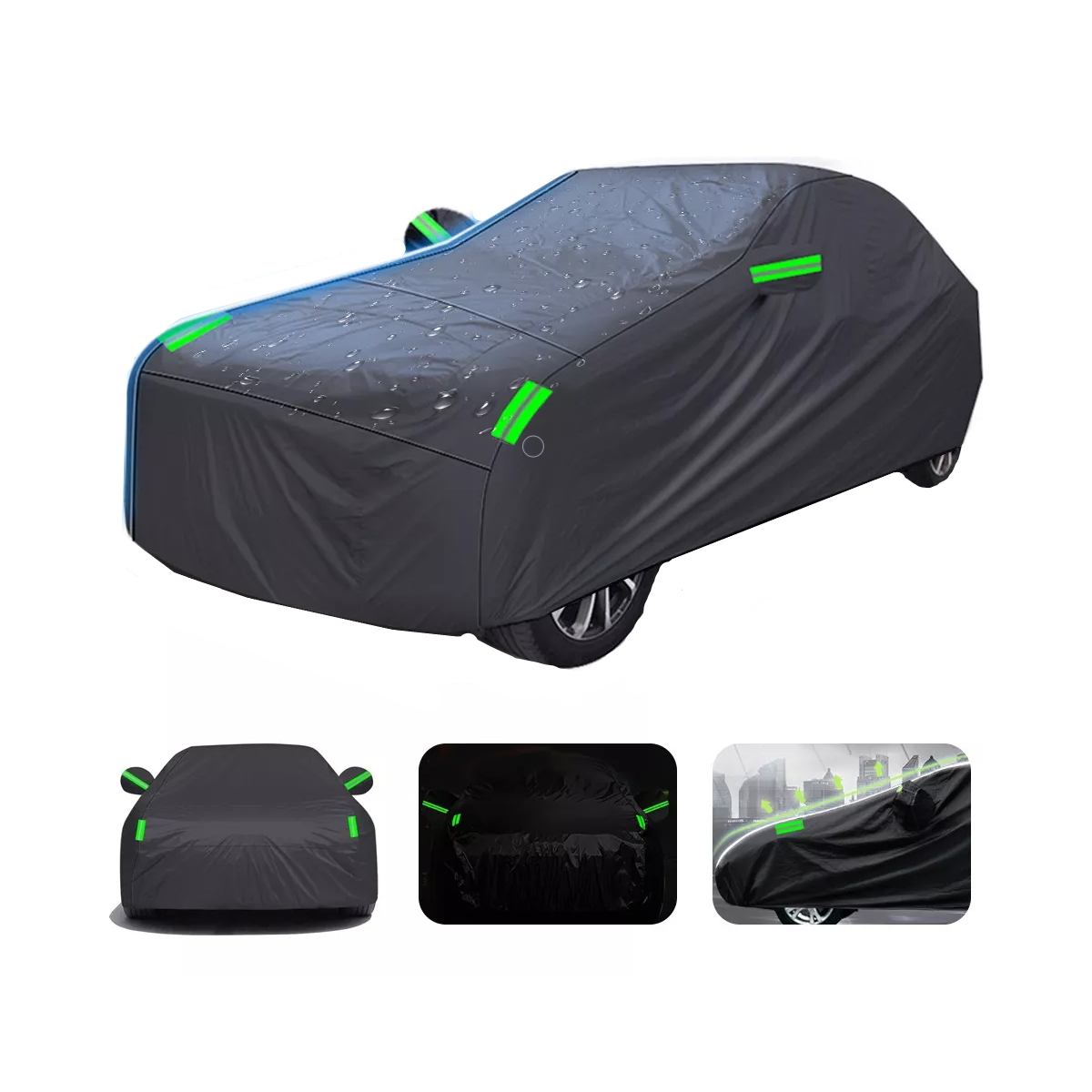 Foto 3 pulgar | Funda Cubierta Auto Grande 4.9m Eo Safe Imports Esi-17848 Negro