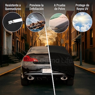 Foto 5 | Magma Life Cubierta Para Auto, Impermeable Y Antipolvo, Protección Contra Rayos Uv Y Lluvia, Material Resistente