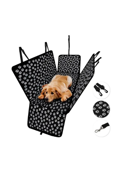 Foto 1 | Funda Impermeable Coche Cubre Asiento Mascota Auto Perro Color Negro
