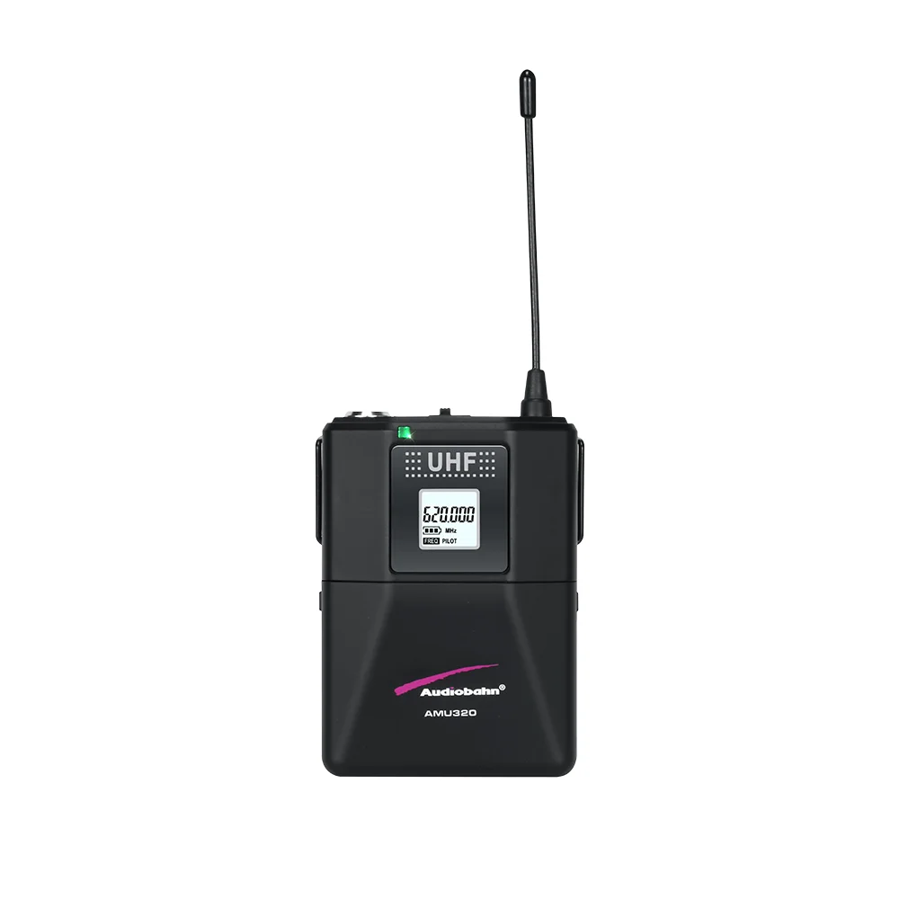 Foto 2 | Sistema De Micrófonos Inalámbricos Audiobahn Digital Uhf Amu320
