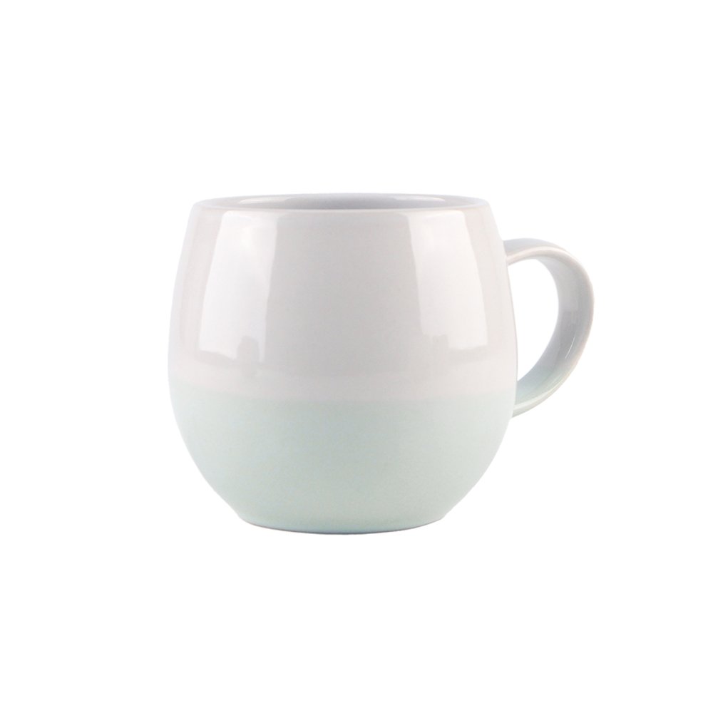 Foto 2 pulgar | Taza Redonda Bicolor, 460 Ml