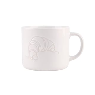 Foto 1 | Taza de Cerámica Chefmaker 400 ml Blanco