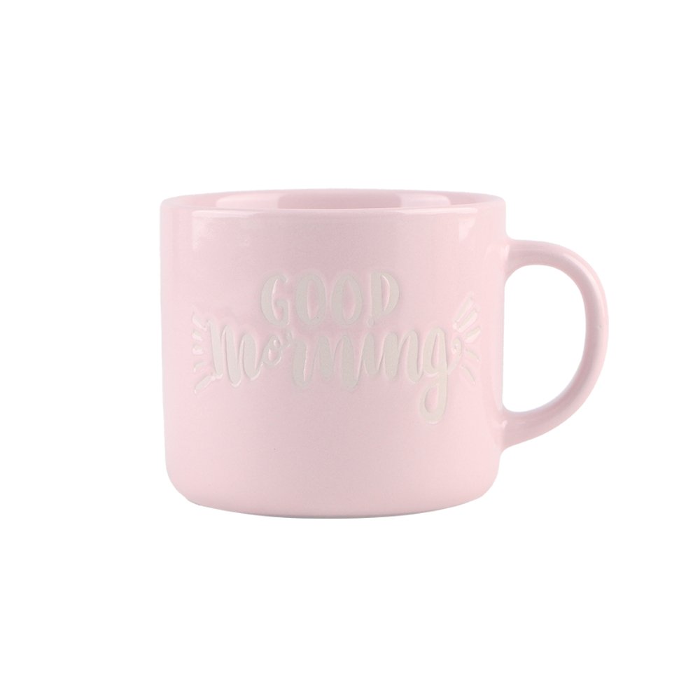 Taza de Cerámica Chefmaker 400 ml Rosa