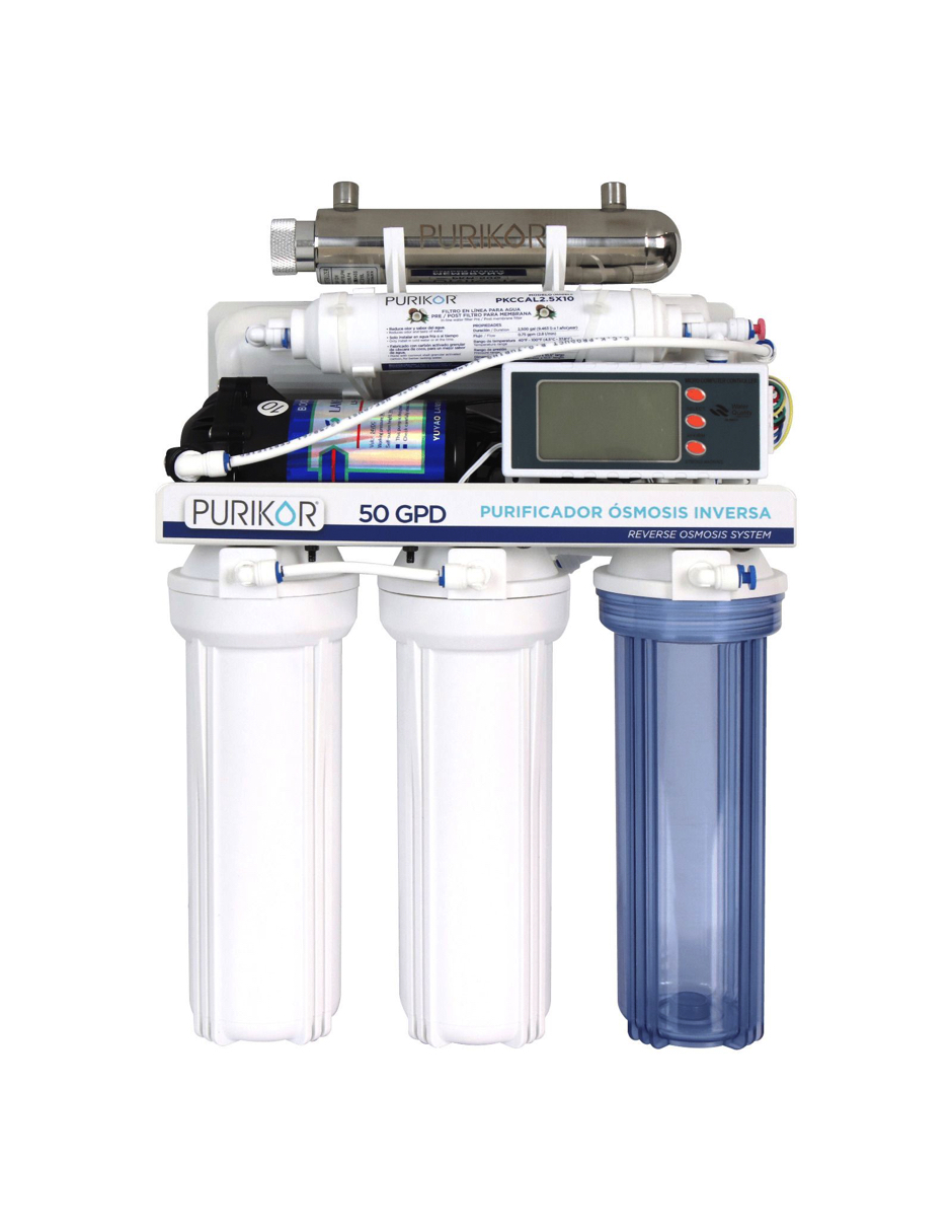 Foto 1 | Sistema De Osmosis Inversa 50 Gpd 6 Etapas Uv Y Displáy
