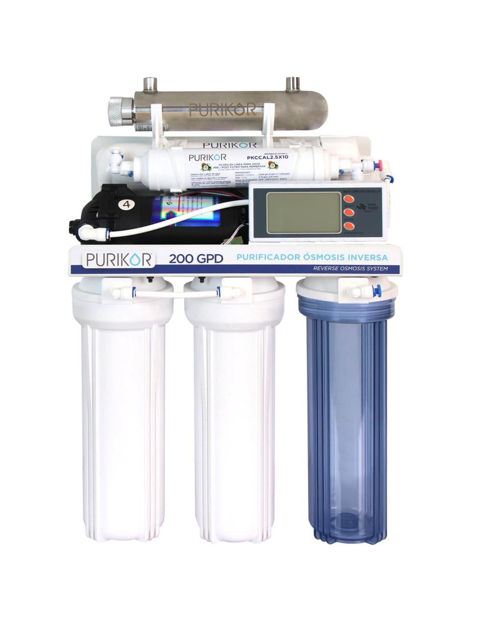 Foto 1 | Sistema De Osmosis Inversa 200 Gpd 6 Etapas Uv Displáy