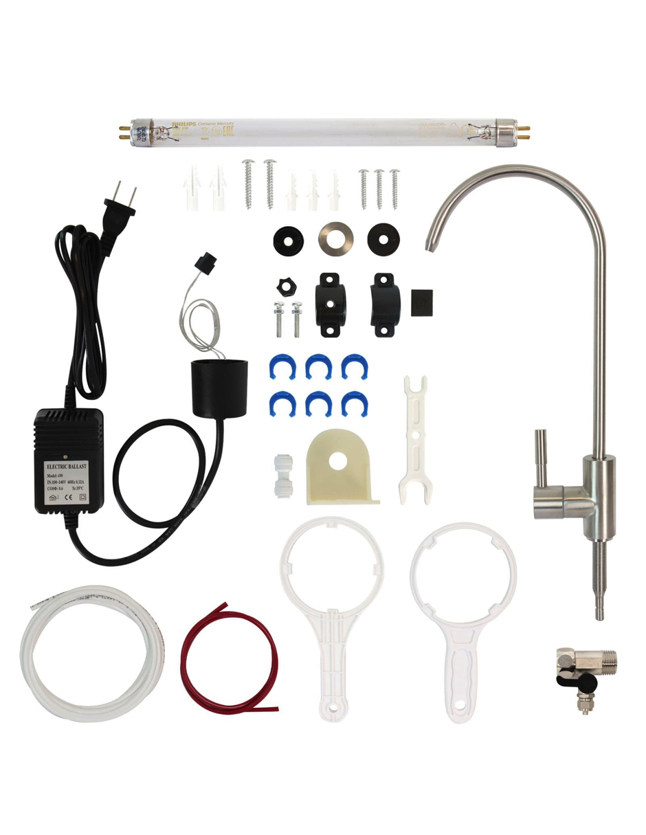 Foto 5 pulgar | Sistema De Osmosis Inversa 600 Gpd 6 Etapas Uv Displáy