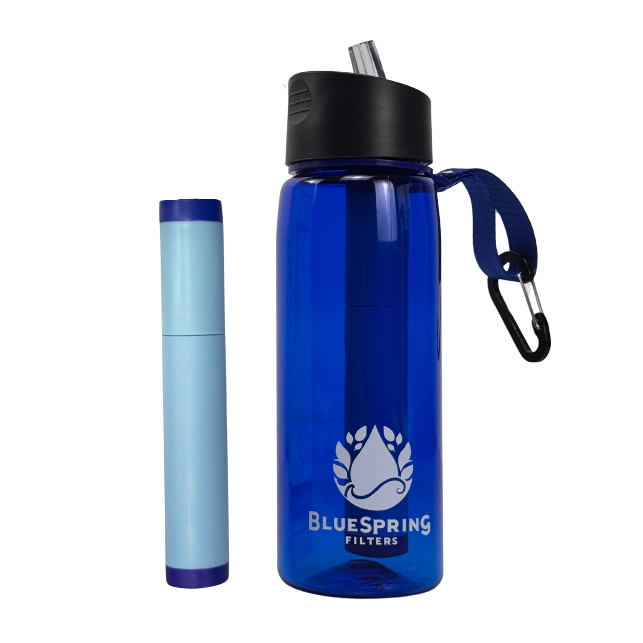Foto 2 pulgar | Botella De Agua Con Filtro Integrado Bluespring. Ideal Para Actividades Al Aire Libre. Elimina El 99% De Las Bacterias.