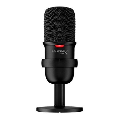 Micrófono Condensador Usb Hyperx Solocast color Negro para Pc Ps4 y Mac $1,299