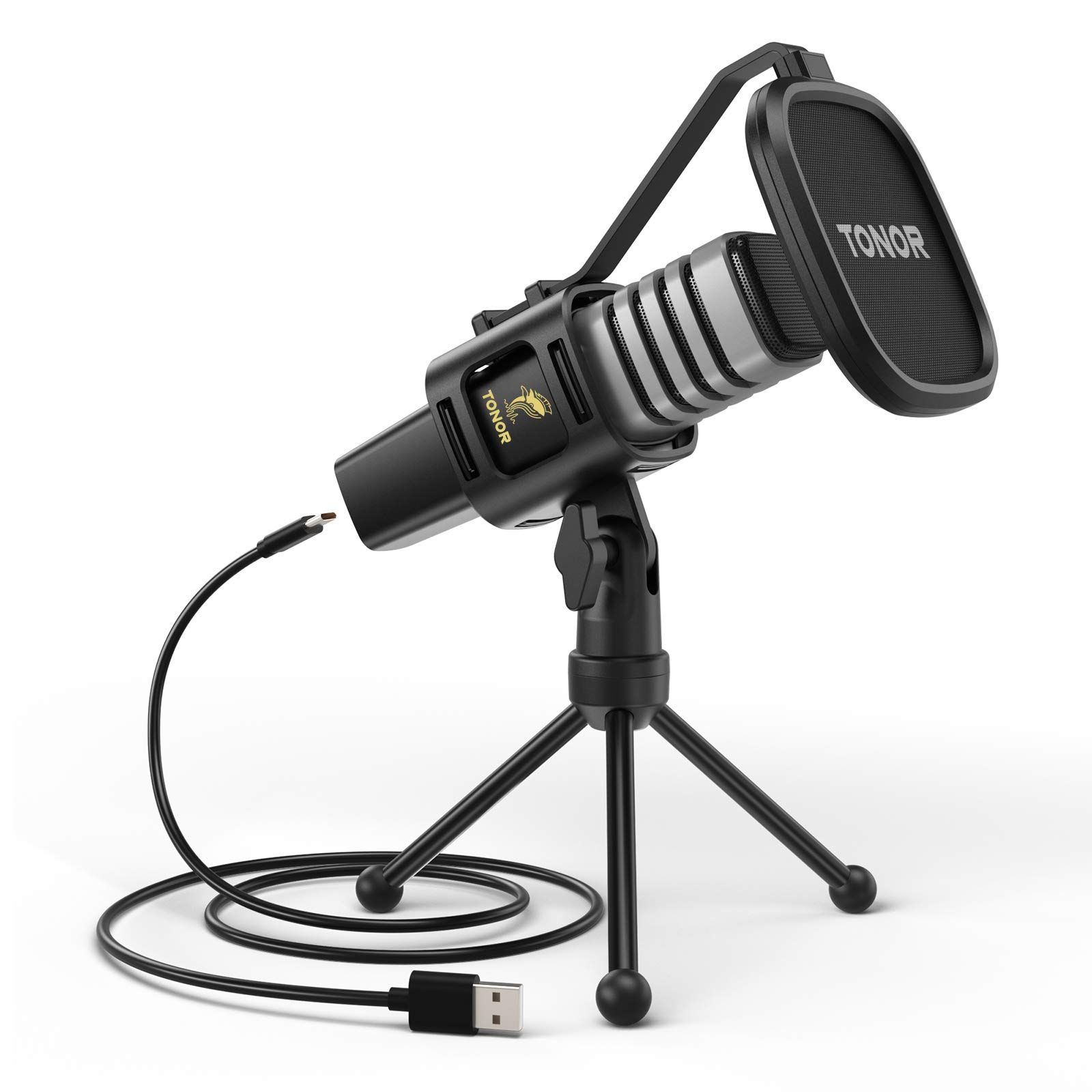 Foto 1 | Micrófono Usb Tonor Tc30 Con Condensador Cardioide Con Accesorios - Venta Internacional.