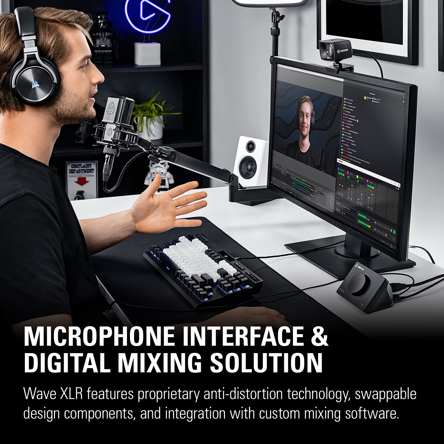 Foto 3 pulgar | Mezclador De Audio Elgato Wave Xlr Con Preamplificador De 75 Db Para Micrófono Xlr Usb-c - Venta Internacional.