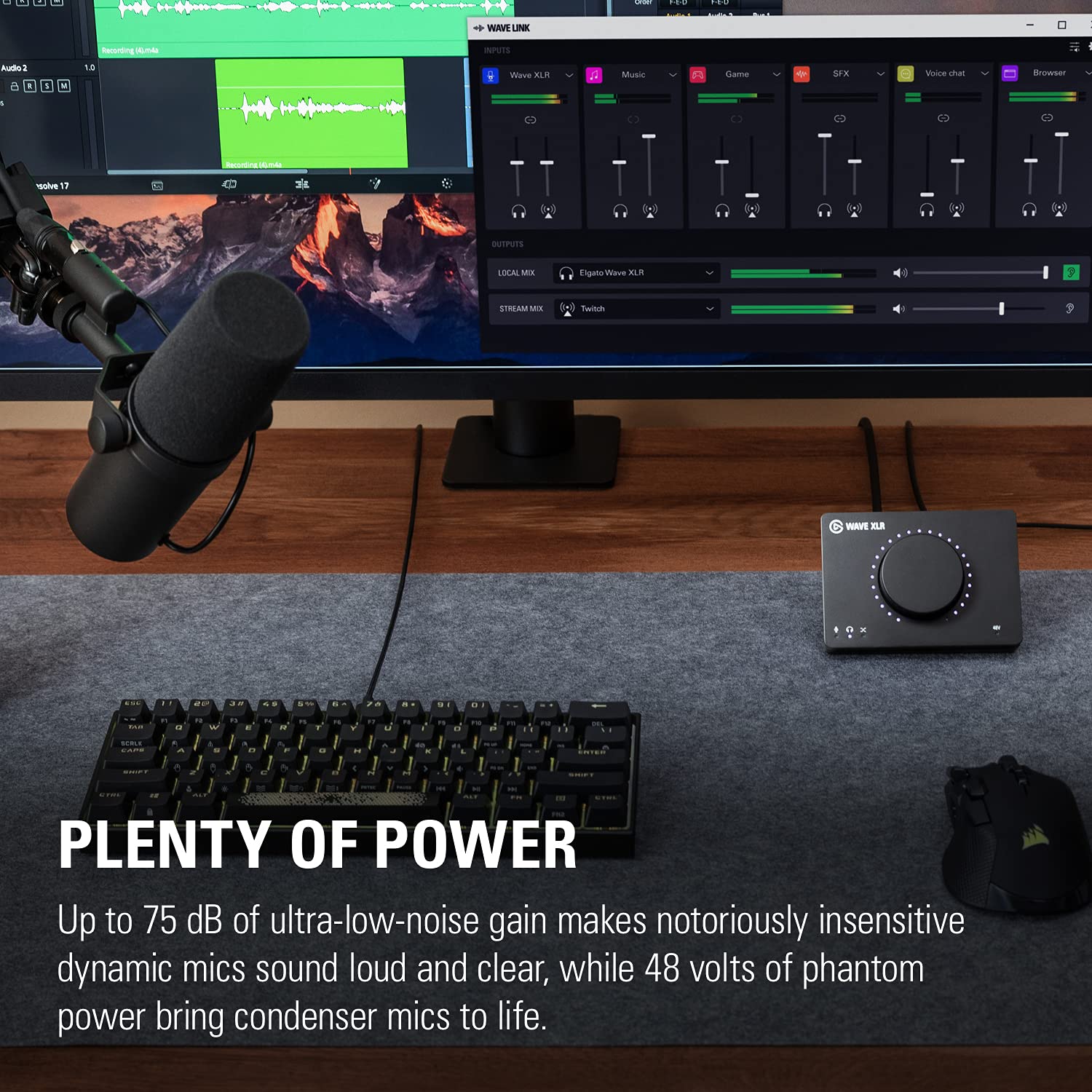 Foto 5 pulgar | Mezclador De Audio Elgato Wave Xlr Con Preamplificador De 75 Db Para Micrófono Xlr Usb-c - Venta Internacional.