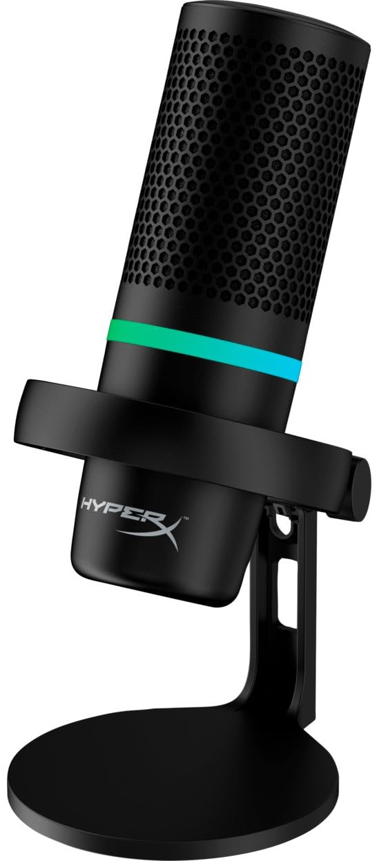 Foto 1 | Micrófono Hp Hyperx Duocast Usb Negro Con Iluminación Rgb - Venta Internacional.