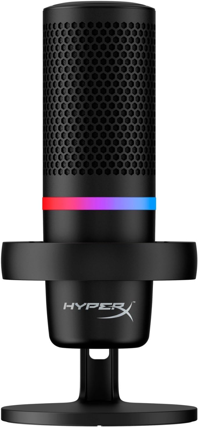 Foto 4 | Micrófono Hp Hyperx Duocast Usb Negro Con Iluminación Rgb - Venta Internacional.