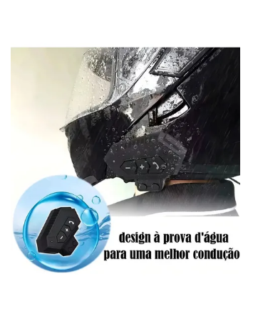 Foto 5 pulgar | Intercomunicador Moto Para Casco
