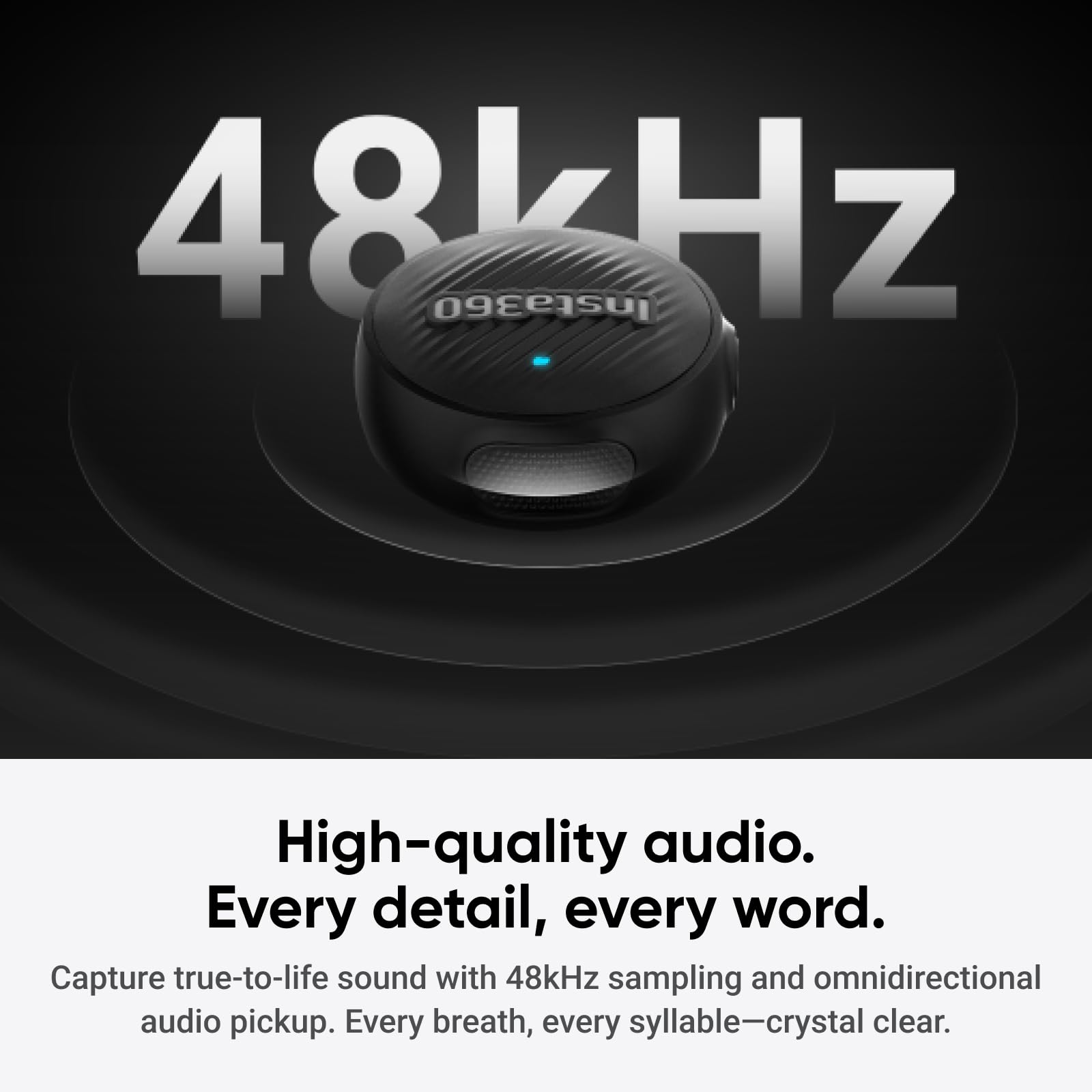 Foto 4 pulgar | Micrófono Inalámbrico Insta360 Mic Air Transmisor 7.9g - Venta Internacional.