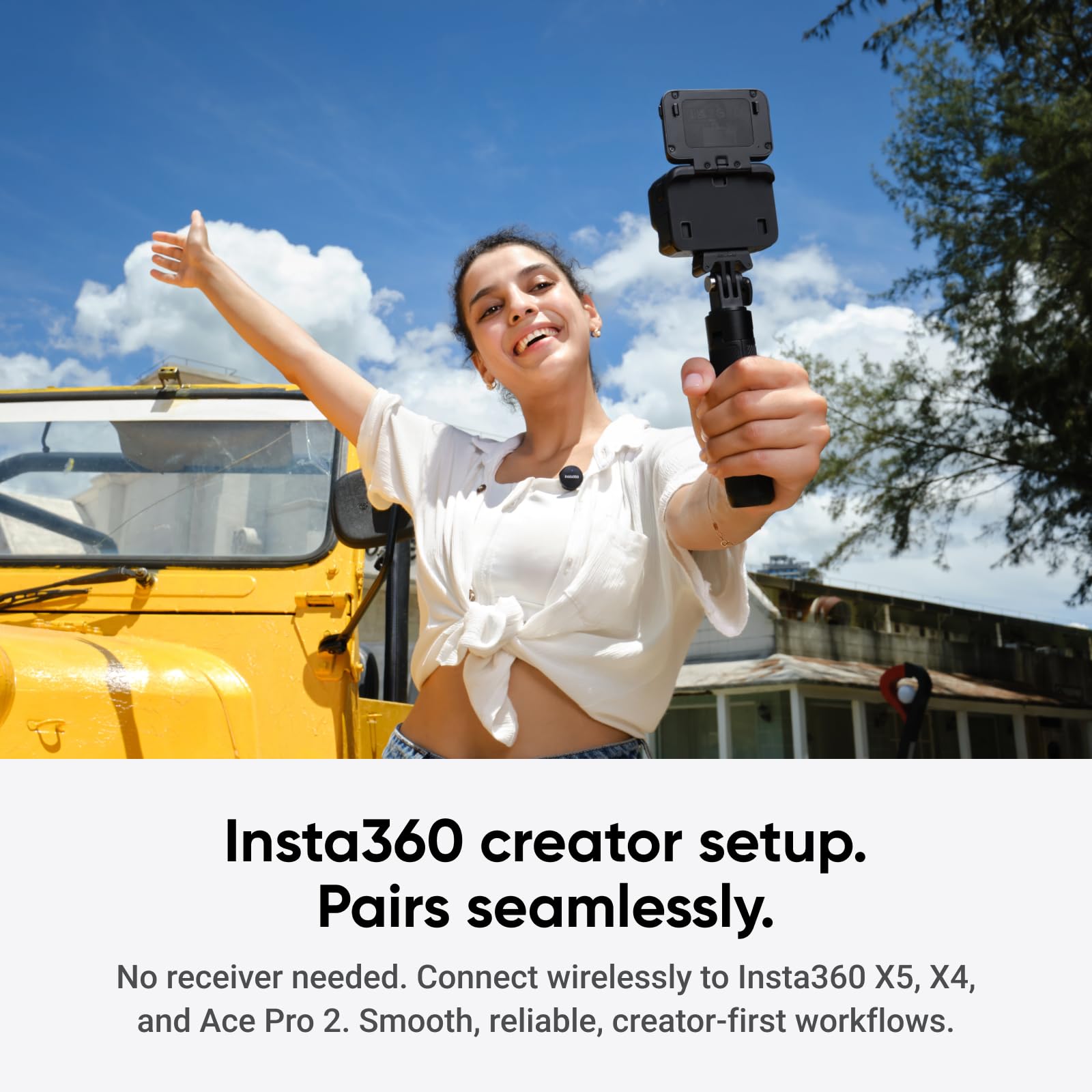 Foto 6 | Micrófono Inalámbrico Insta360 Mic Air Transmisor 7.9g - Venta Internacional.