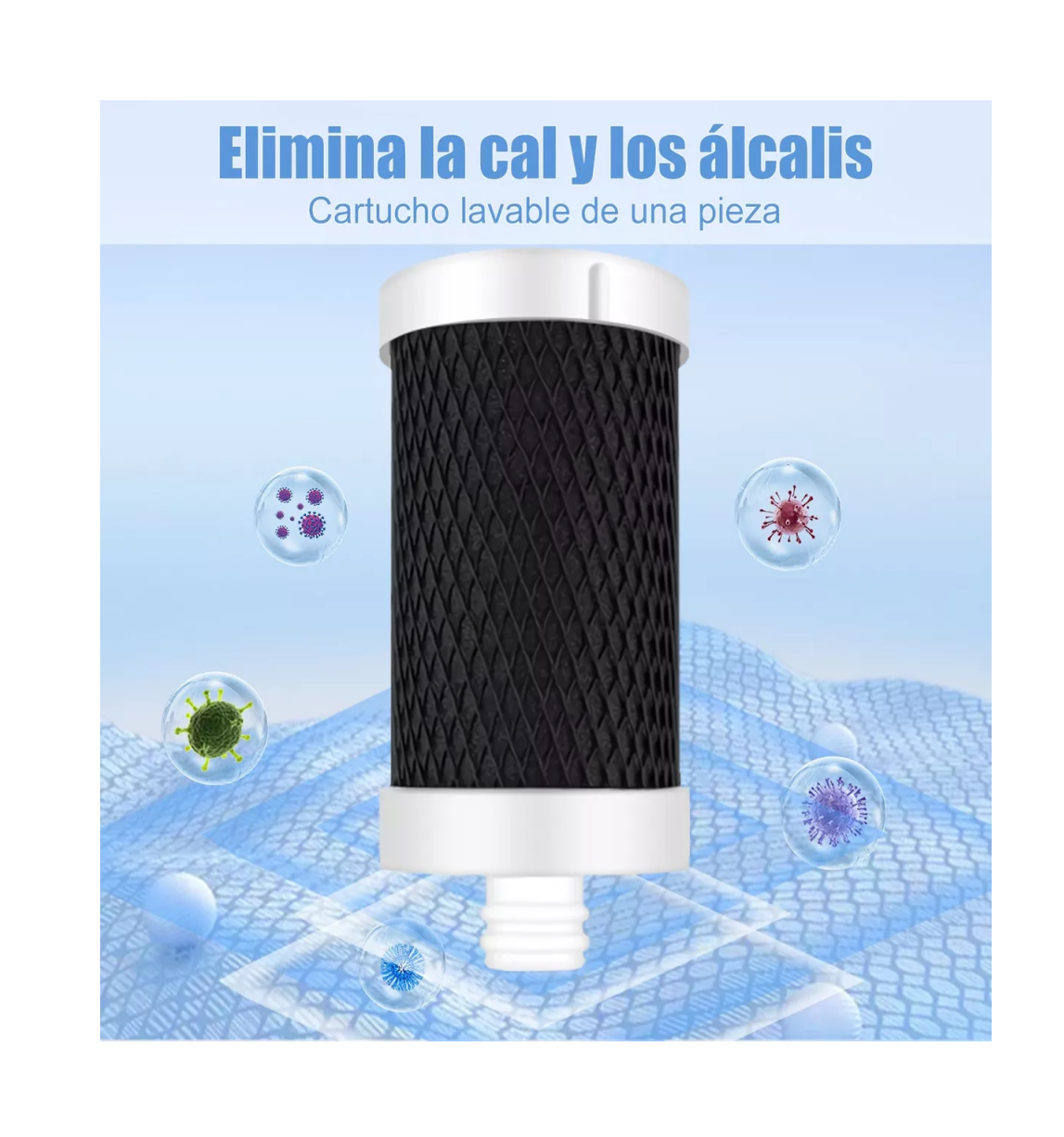 Foto 4 pulgar | Cartuchos Filtrantes de Agua del Grifo Lab.G Elimina Cloro 2 Piezas