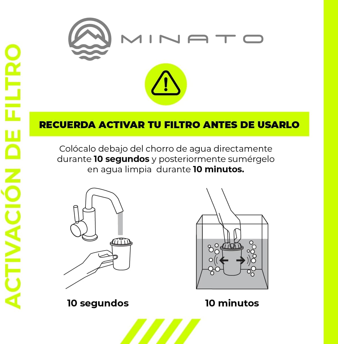 Foto 8 | Filtro Para Agua Minato Premium 2 Pack Nwpd12