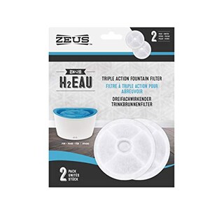 Foto 1 | Filtro De Fuente De Repuesto Zeus H2eau Triple Action, Paquete De 2 - Venta Internacional.