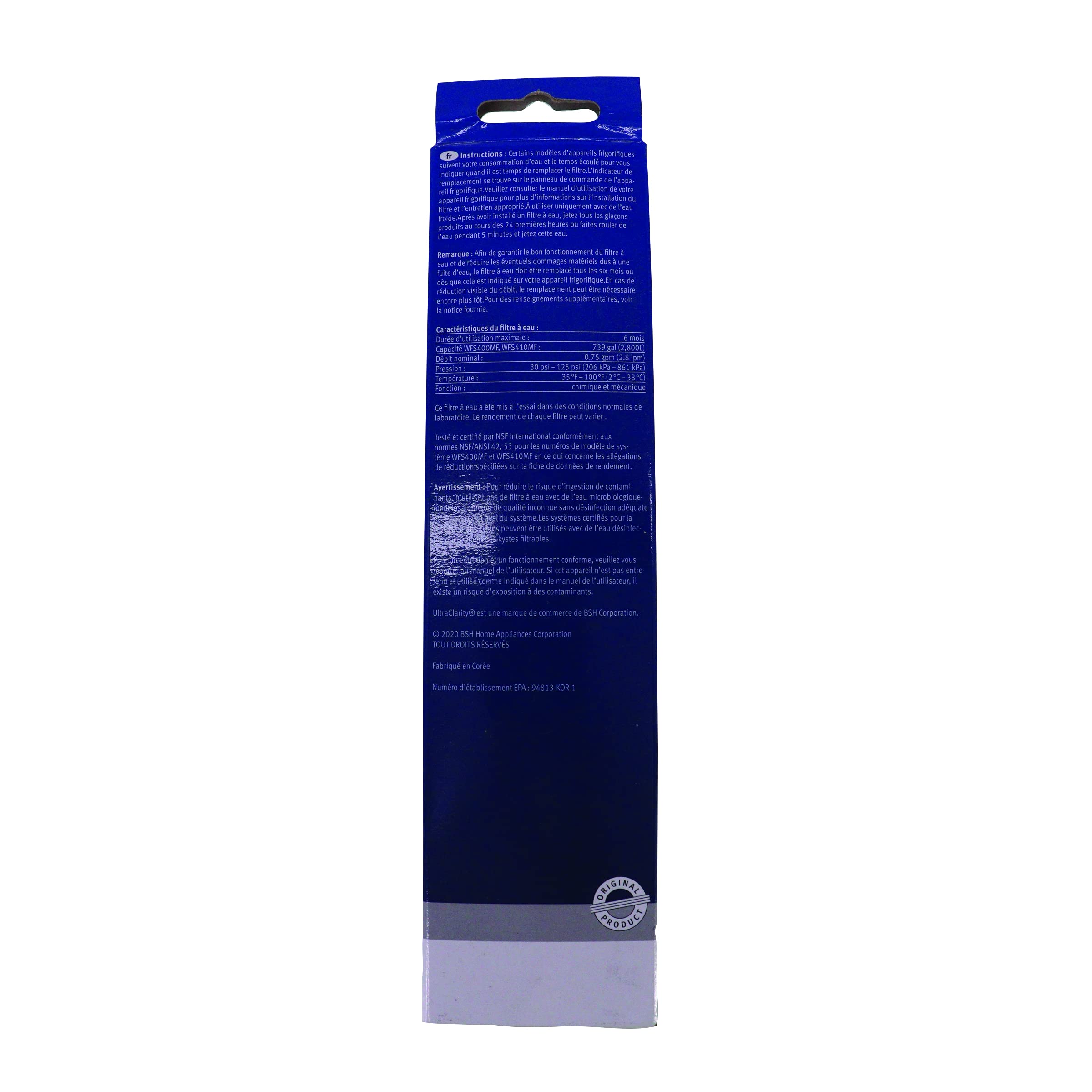 Foto 8 pulgar | Cartucho De Filtro De Agua Bosch Ultraclarity 11034152 - Venta Internacional.