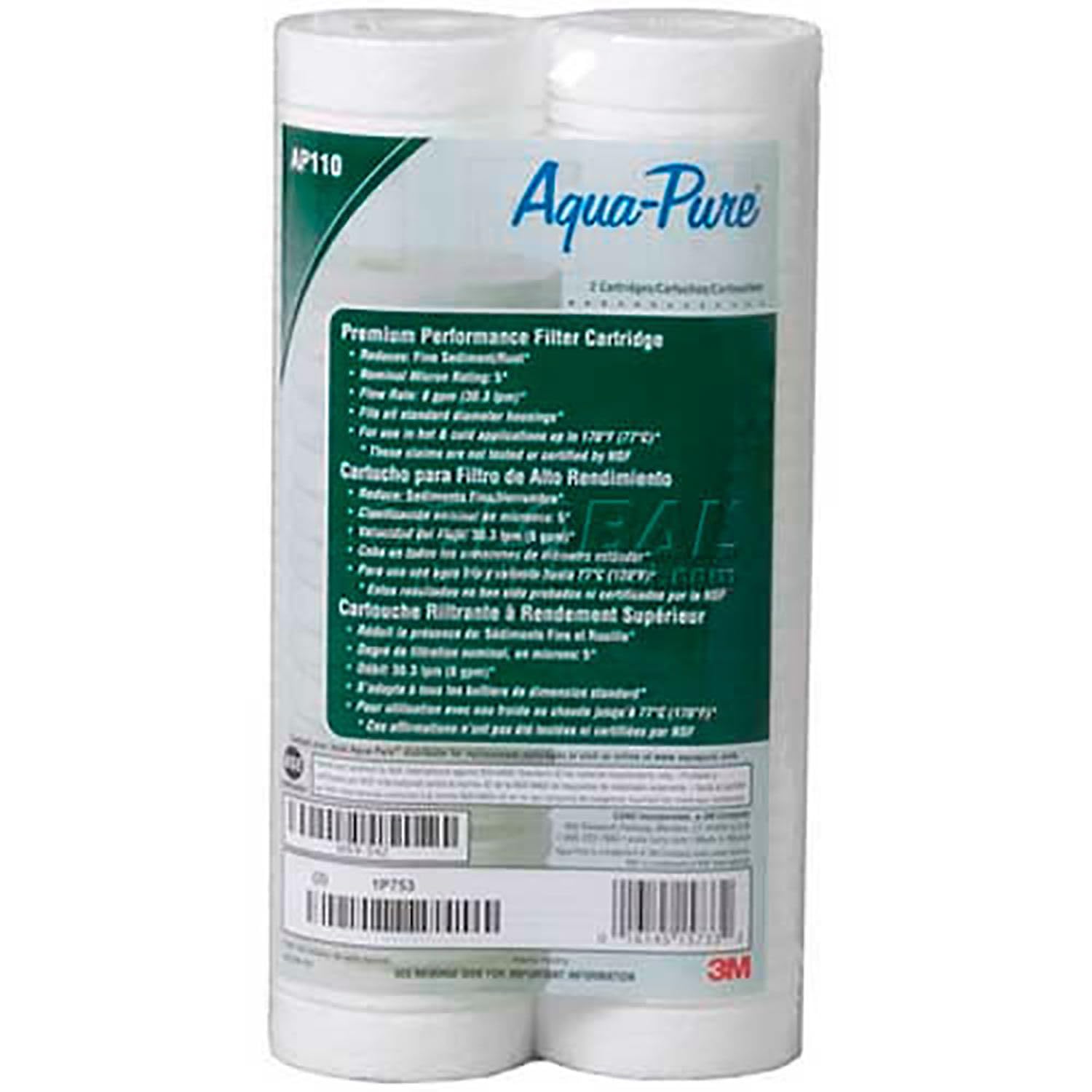 Foto 4 pulgar | Cartucho De Sistema De Filtración De Agua 3m Aqua-pure Ap110 X2 - Venta Internacional.