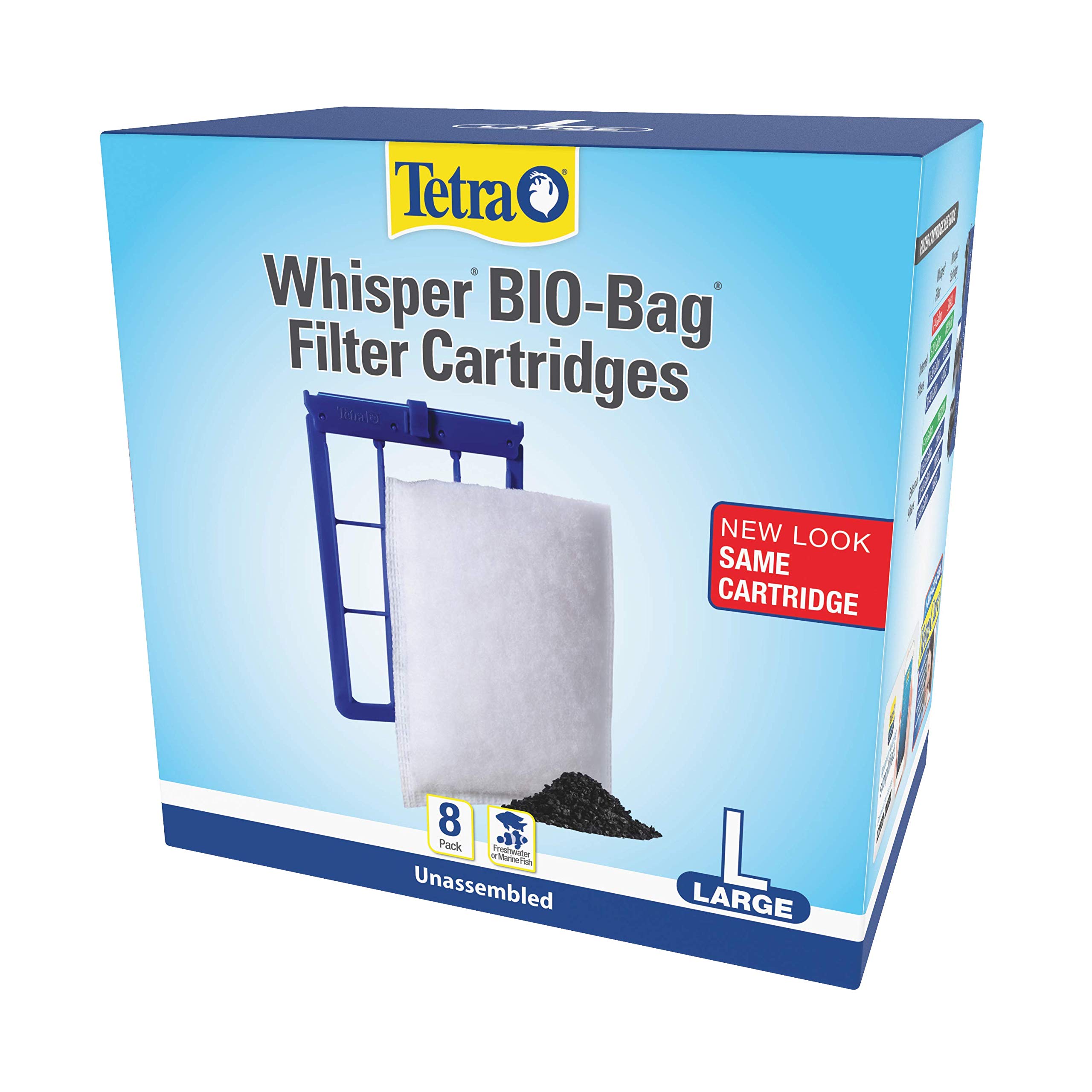 Foto 4 pulgar | Cartuchos De Filtro Tetra Whisper Bio-bag, 8 Unidades, Para Acuarios - Venta Internacional.