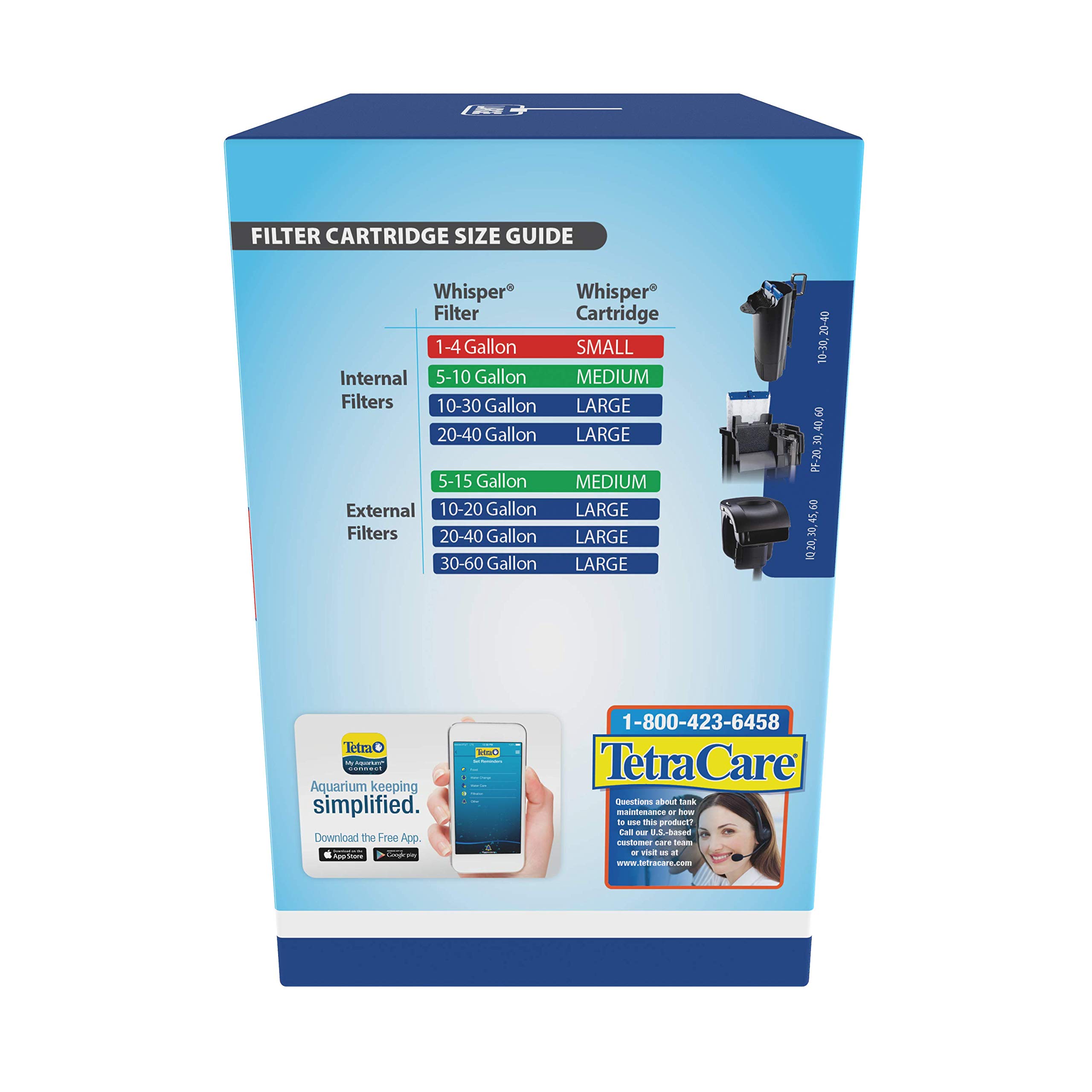 Foto 4 | Cartuchos De Filtro Tetra Whisper Bio-bag, 8 Unidades, Para Acuarios - Venta Internacional.