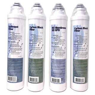 Foto 2 | Kit De Filtros De Repuesto Pura/aqua Flo Qcro 50 Gpd - Venta Internacional.