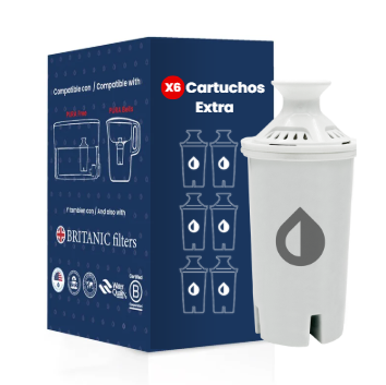 Foto 1 | Cartuchos de Filtrado de Agua para Jarra y Dispensador Pura Bell 6 Pack
