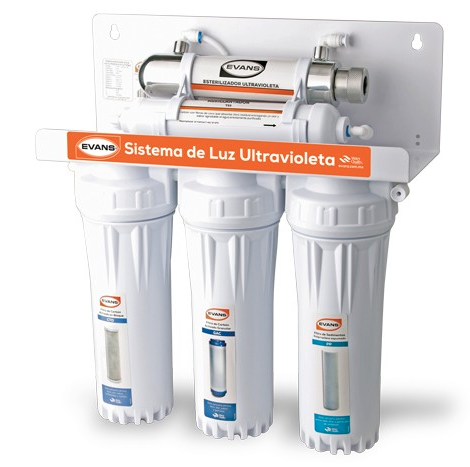 Purificador de Agua Evans de 5 Etapas con Luz Ultravioleta