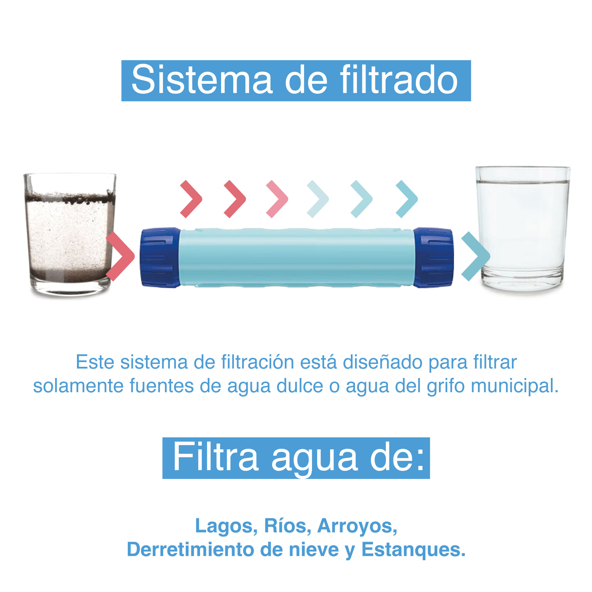 Foto 5 pulgar | El Termo Filtro Purificador De Agua Portátil Y Urbano 1.2 Lts Eco Blanco