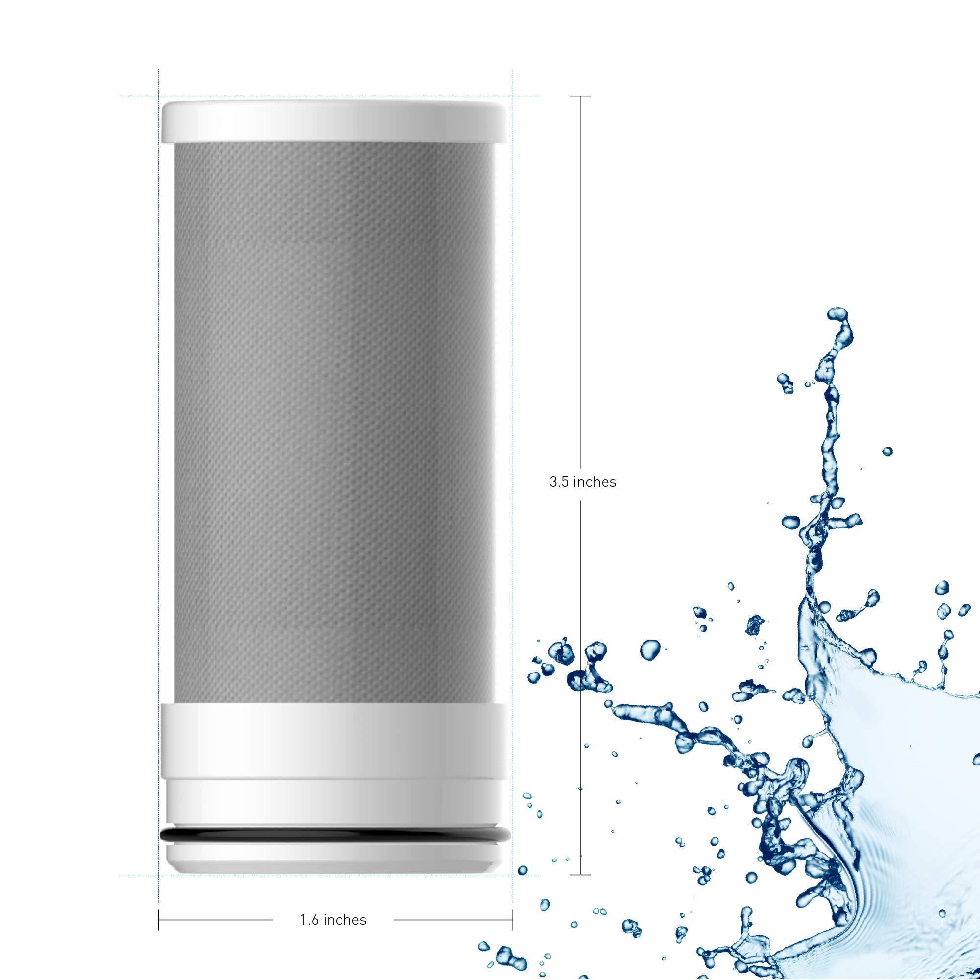 Foto 4 | Cartucho de Filtro de Agua para Grifo 3 Piezas - Venta Internacional