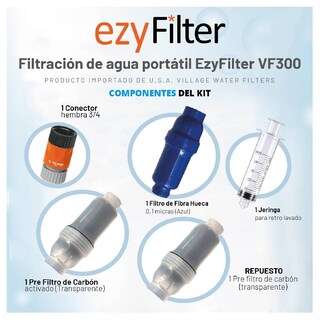 Foto 2 | Filtro Para Agua Ezy Life Ezyfilter Vf-300 Hasta 10,000 L