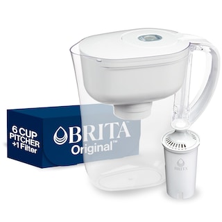 Foto 1 | Jarra Con Filtro De Agua Brita Metro, 1,4 Litros, Capacidad Para 6 Tazas, Color Blanco - Venta Internacional.