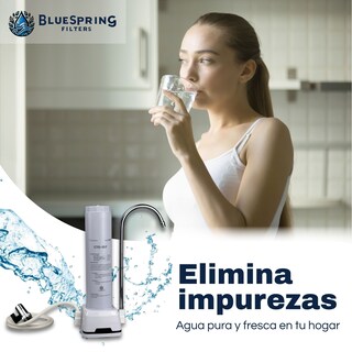 Foto 7 | Filtro De Agua Bluespring De 1 Etapa. Elimina Impurezas Para Agua Limpia Y Fresca En El Hogar. Incluye 3 Filtros