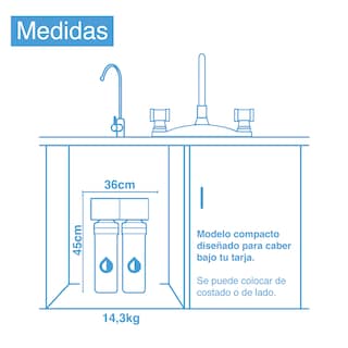 Foto 6 | Purificadora Con Osmosis Inversa