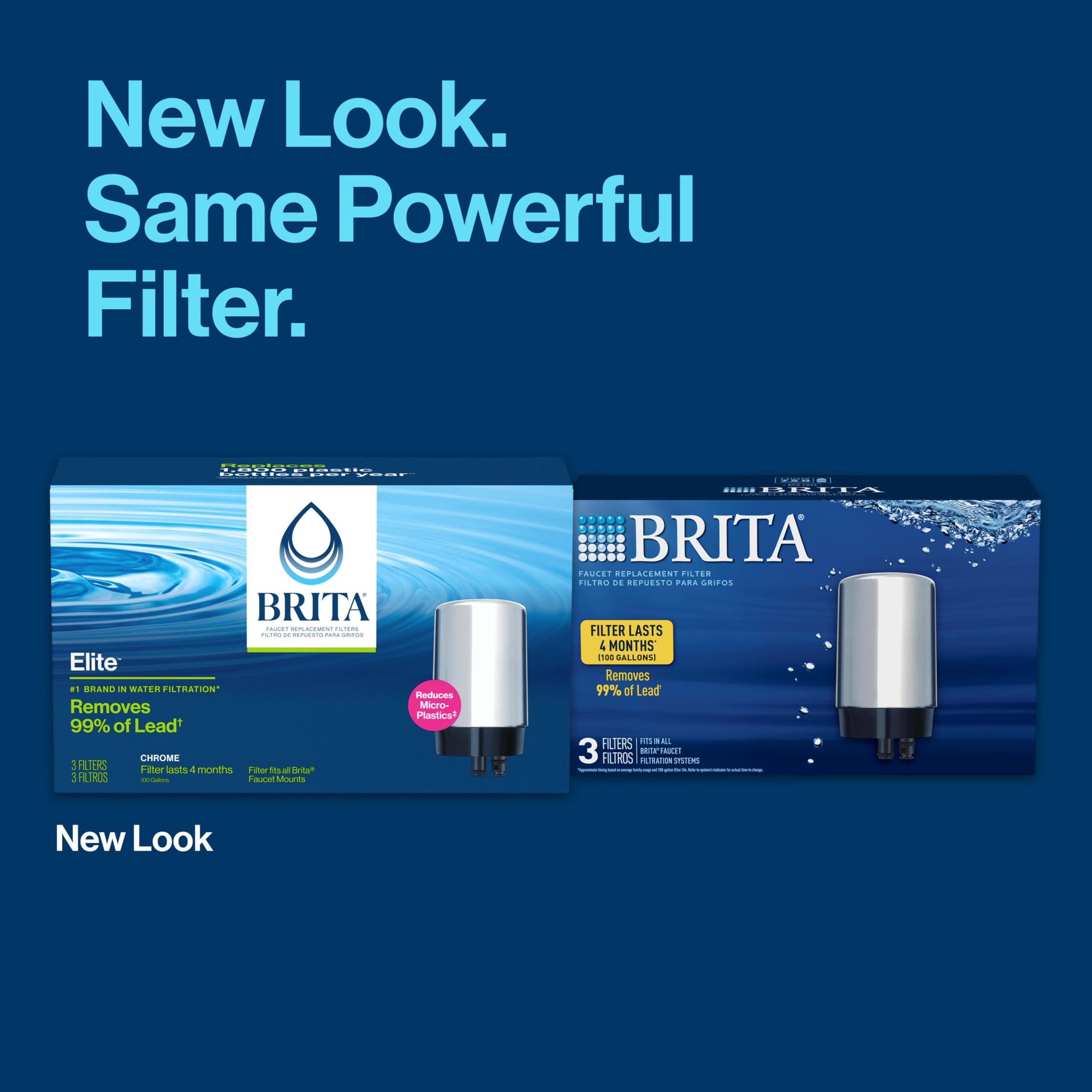 Foto 4 pulgar | Filtro De Agua Brita De Repuesto Para Montaje En Grifo Chrome 3c - Venta Internacional.