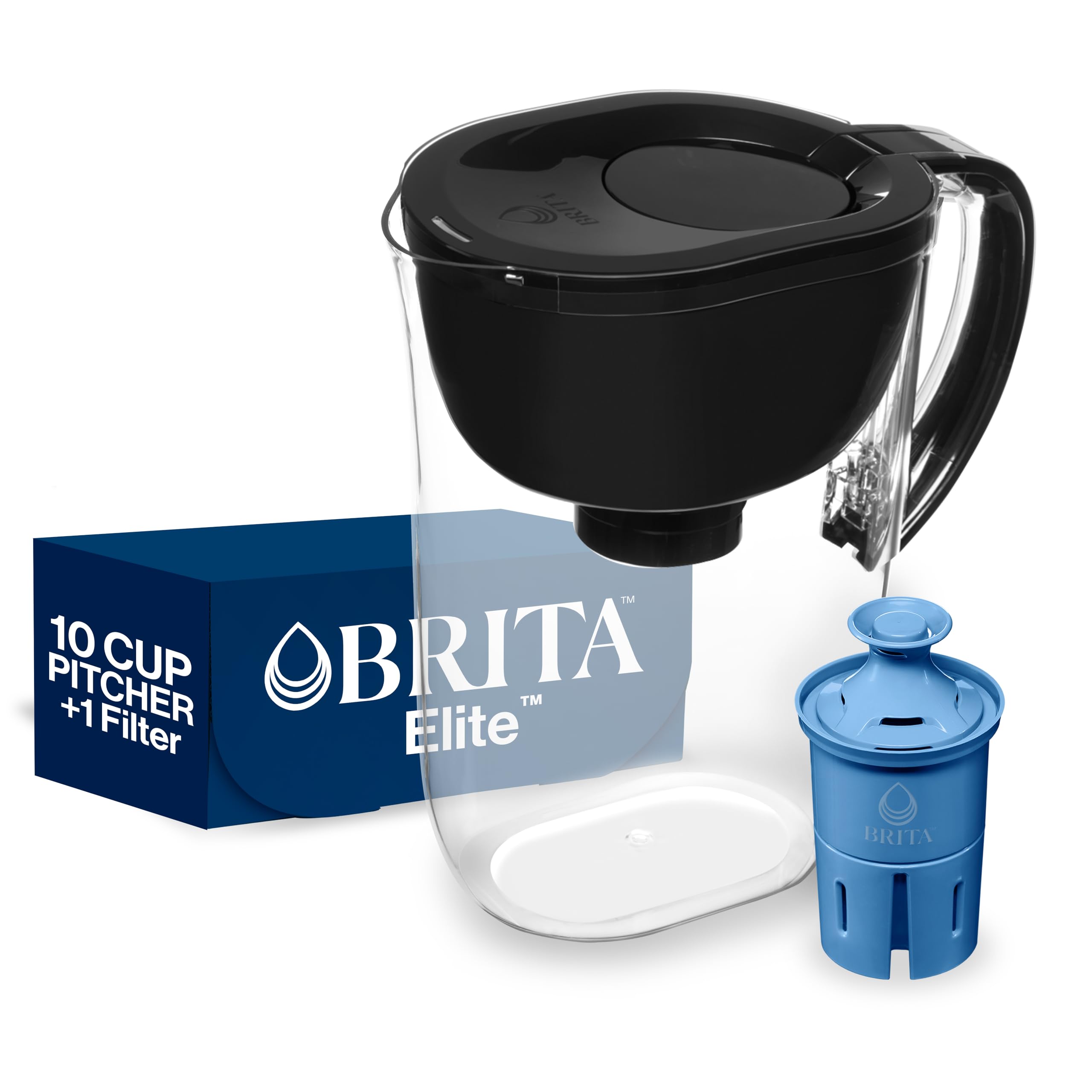 Foto 2 pulgar | Filtro De Agua Pitcher Brita Everyday Elite 2.4l Black - Venta Internacional.