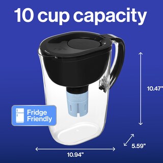 Foto 6 | Filtro De Agua Pitcher Brita Everyday Elite 2.4l Black - Venta Internacional.