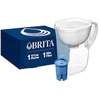 Foto 1 | Jarra De Agua Brita Everyday Elite Con Capacidad Para 10 Tazas, Color Blanco - Venta Internacional.
