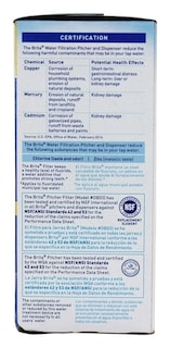 Foto 3 | Filtros De Repuesto Para Jarras De Agua Brita, 3 Filtros Blancos - Venta Internacional.
