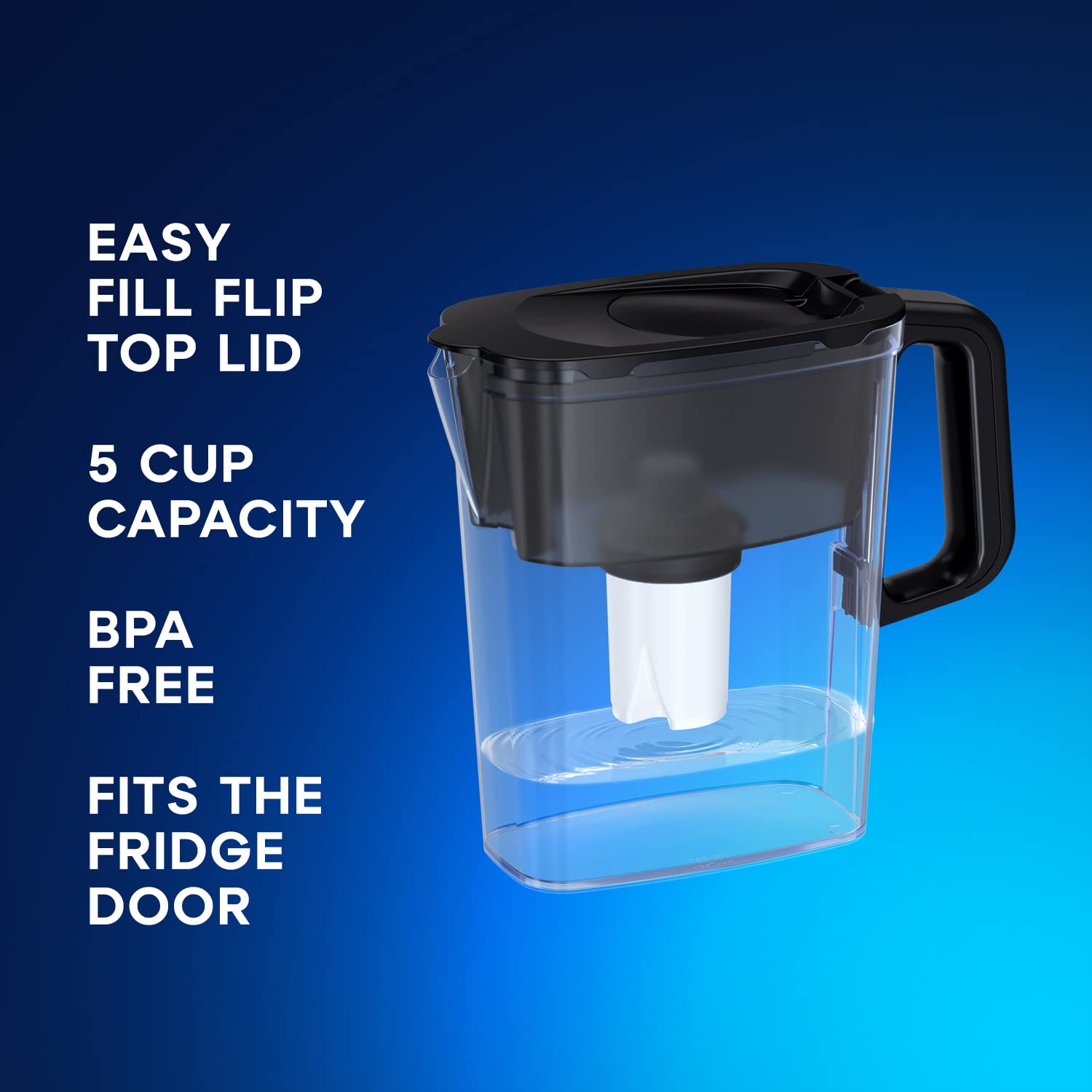 Foto 2 | Jarra Con Filtro De Agua Aquaphor Compact De 5 Tazas Con Filtro B15 - Venta Internacional.