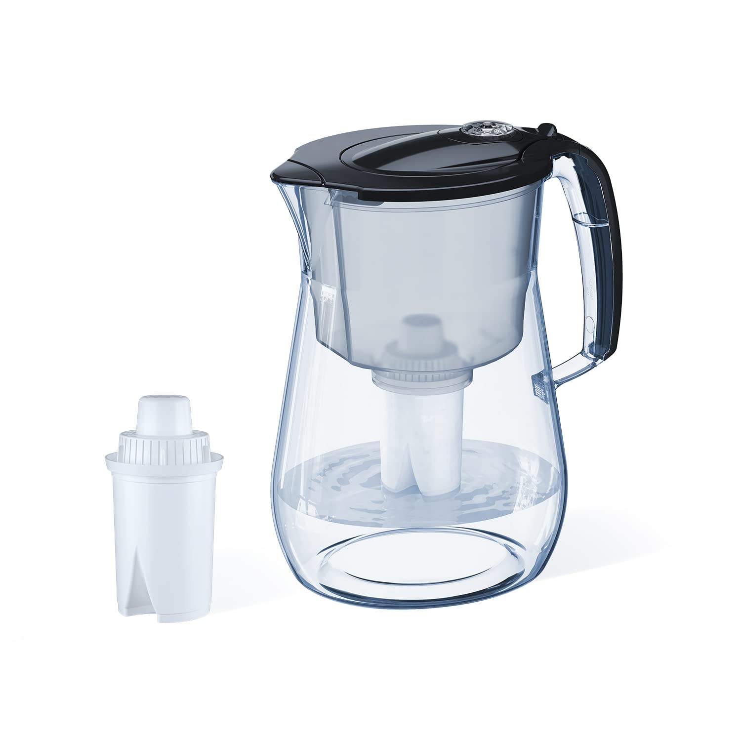 Foto 2 pulgar | Jarra Con Filtro De Agua Aquaphor Opal, 12 Tazas, Color Negro Premium - Venta Internacional.