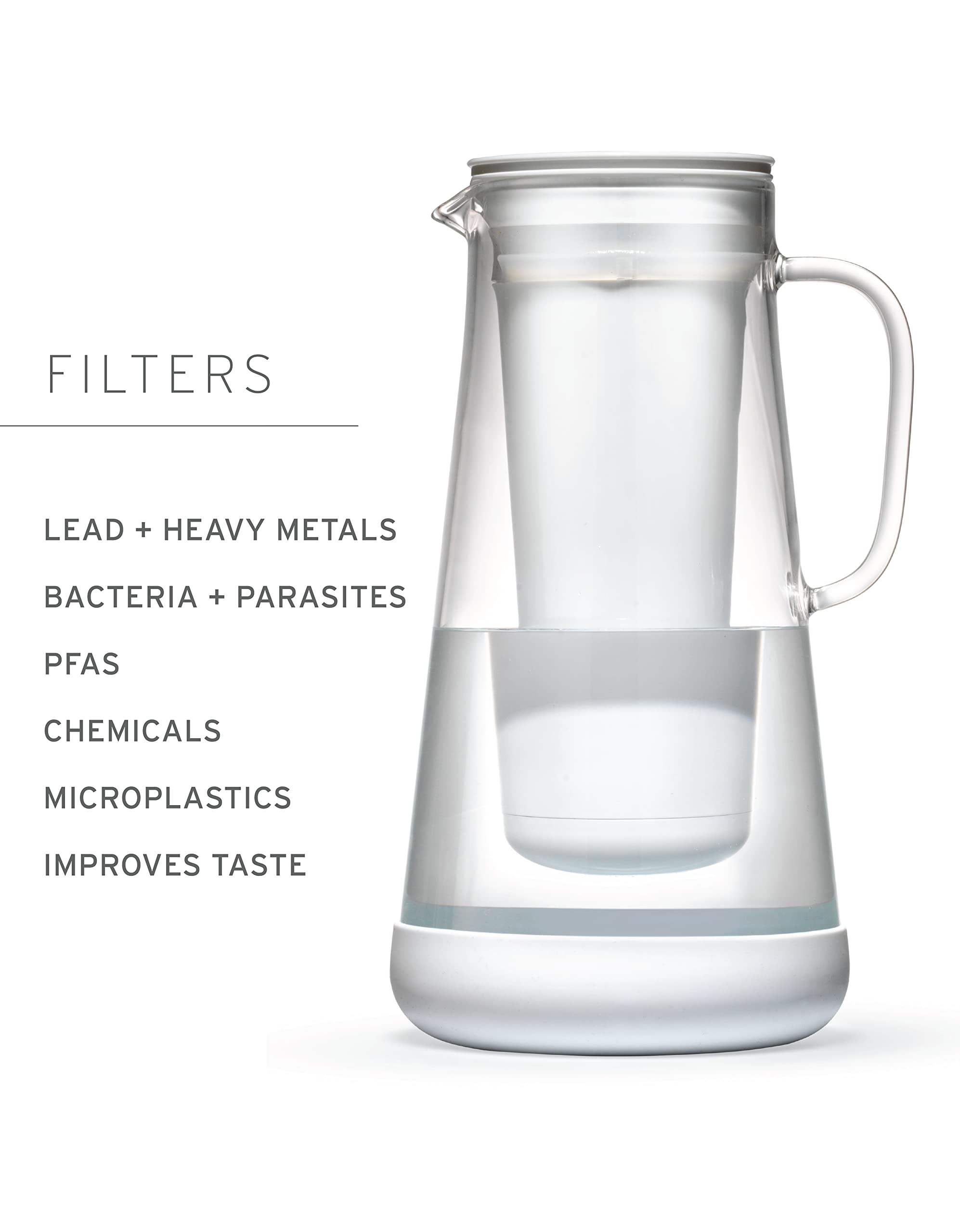 Foto 3 pulgar | Filtro De Agua Pitcher Lifestraw Home  Vidrio Terrazo De 1 7 Litros - Venta Internacional.