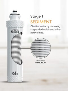 Foto 4 | Kit De Reemplazo De Filtro De Agua Brio De 3 Etapas Para Enfriador De Agua - Venta Internacional.
